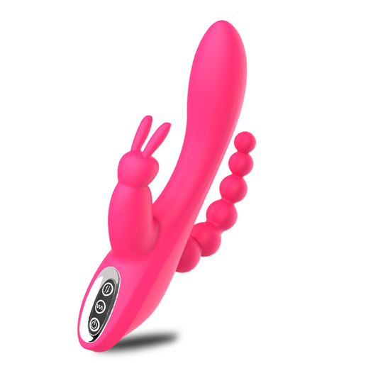 Vibrador Tiple Estimulación Oley Pink